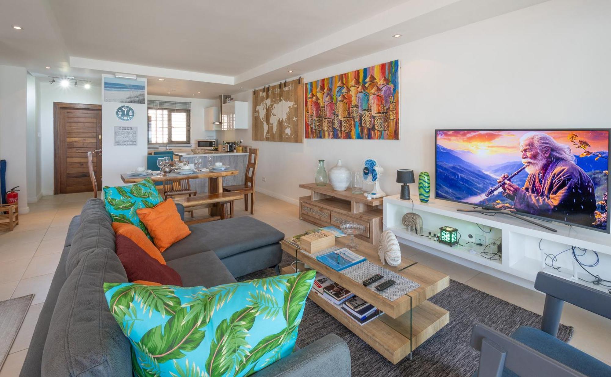 Luxury Beachfront Duplex, Coin De Mire View / 3Bed 马勒勒角 外观 照片