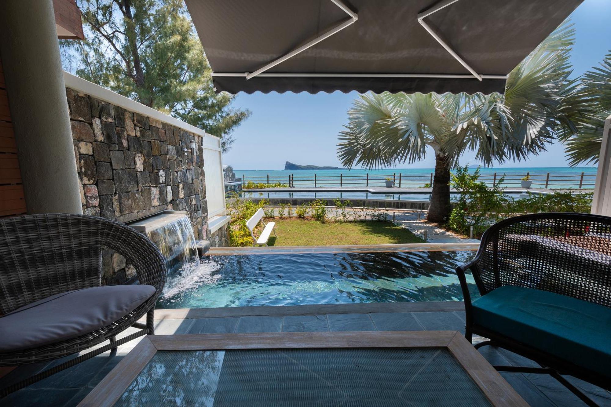Luxury Beachfront Duplex, Coin De Mire View / 3Bed 马勒勒角 外观 照片